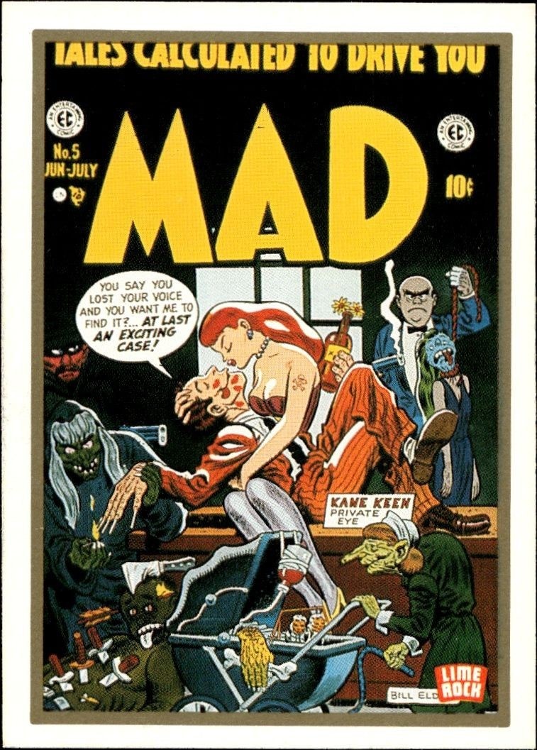 1992 Lime Rock Mad Magazine Mad No. 5 (June-July 1953) #5 entertainment trading card front