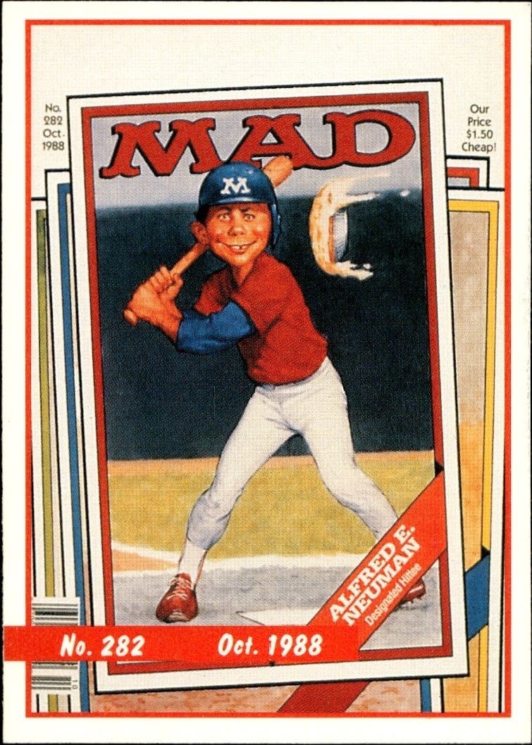 1992 Lime-Rock Mad Magazine Mad No. 282 (Oct. 1988) #282 trading card