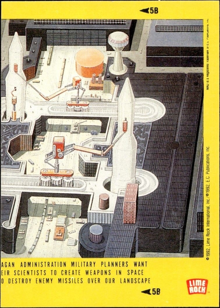 1992 Lime Rock Mad Magazine Mad No. 97 (Sept. '65) #5B entertainment trading card back