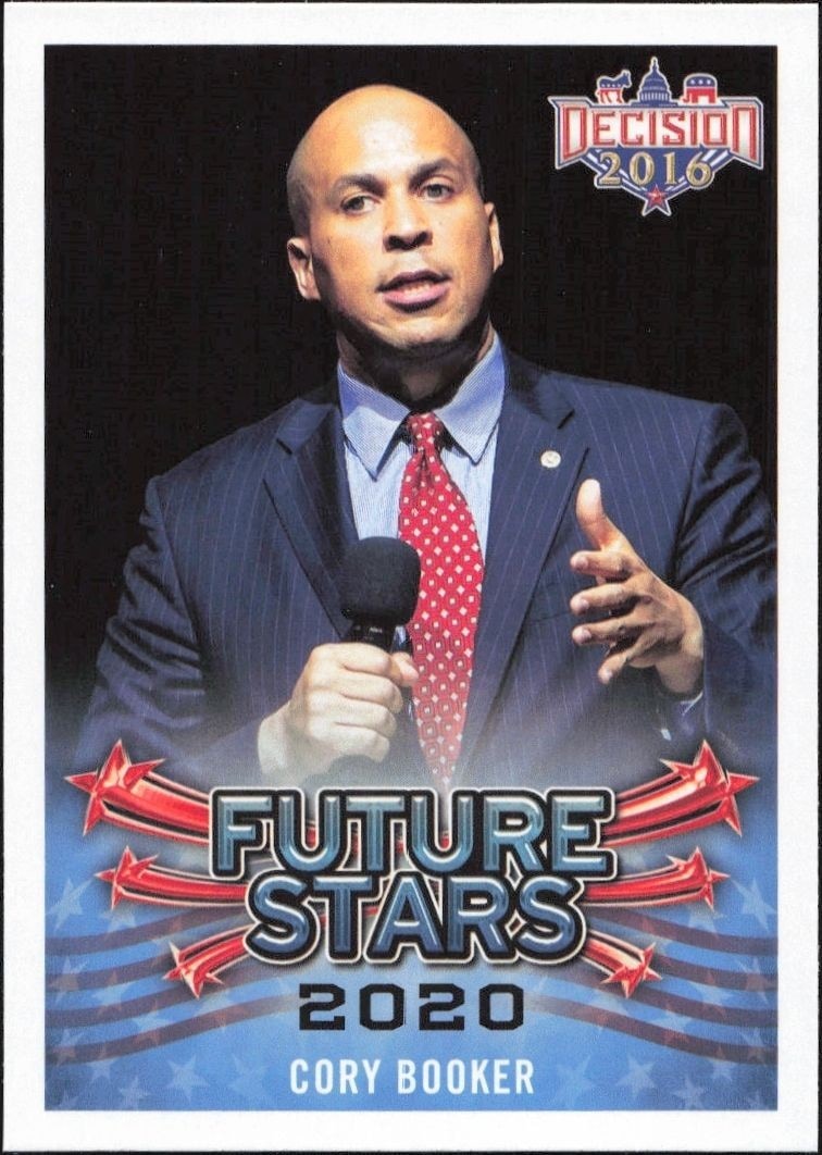 2016 Leaf Decision Cory Booker #99 trading card