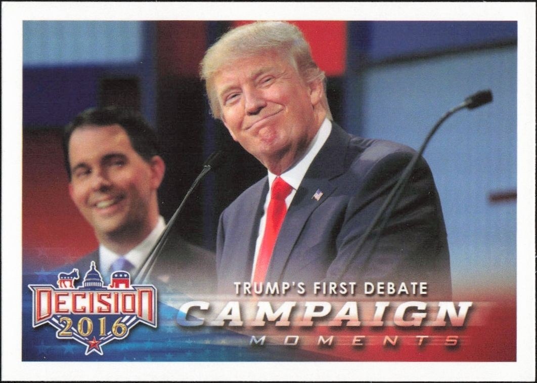 2016 Leaf Decision Donald Trump #92 trading card