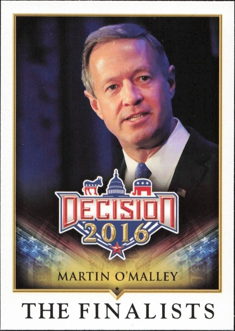 2016 Leaf Decision Martin O'Malley #86 trading card