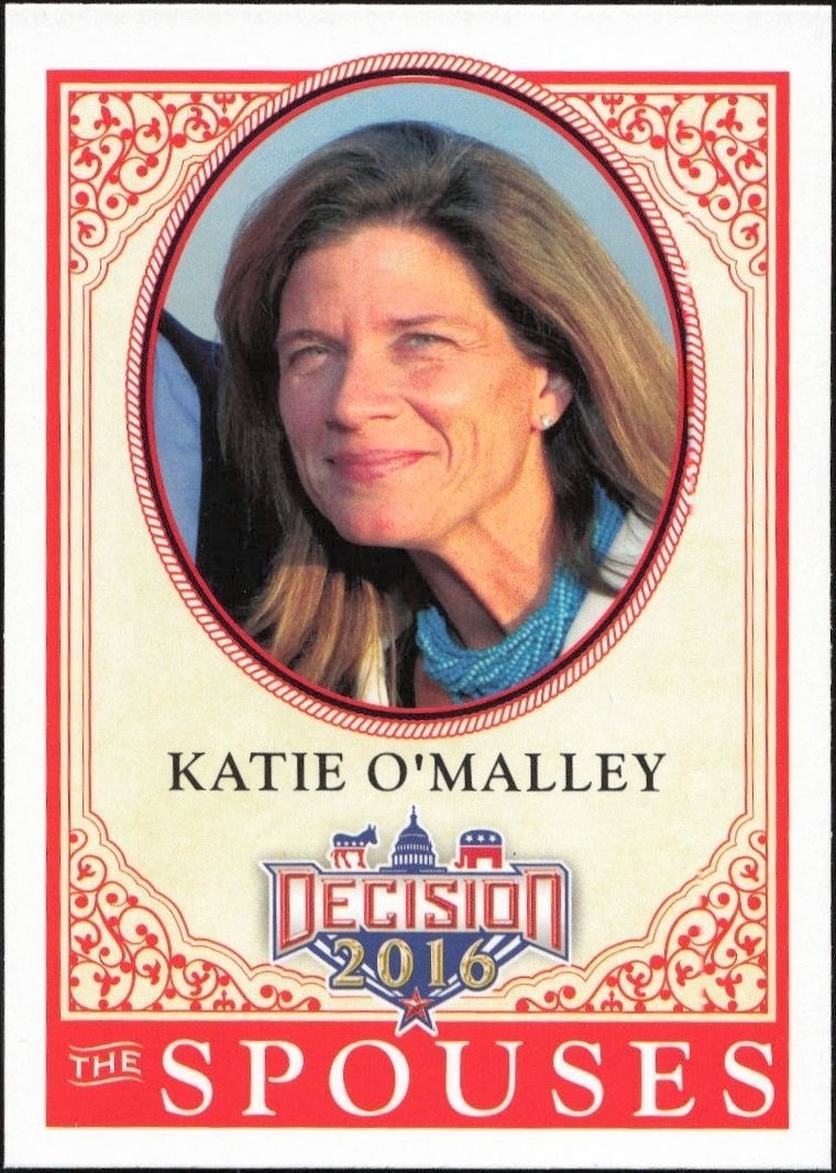 2016 Leaf Decision Katie O'Malley #59 political trading card front