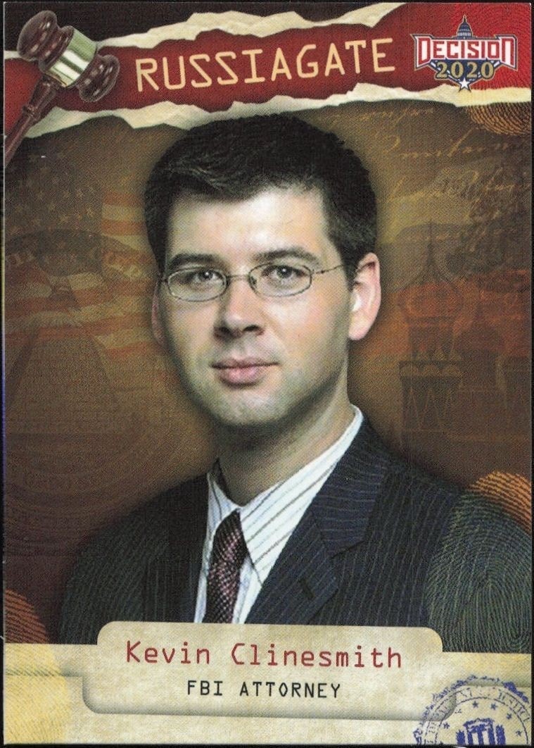 2020 Leaf Decision Series 2 Kevin Clinesmith #RG33 trading card