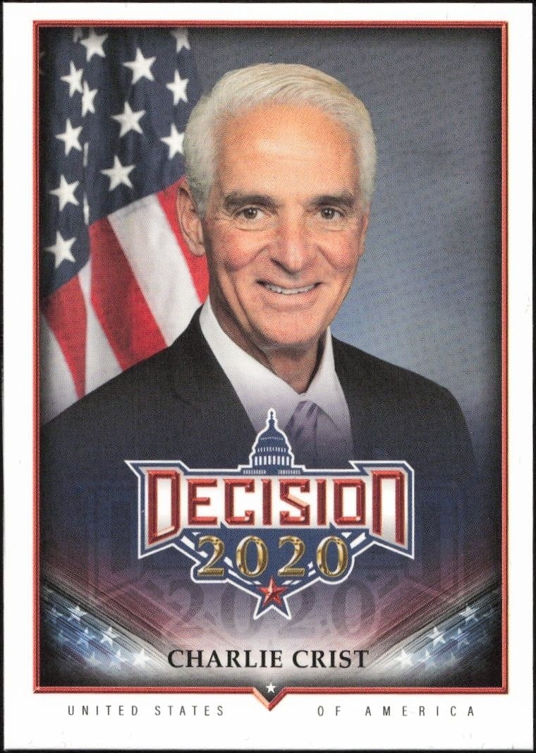 2020 Leaf Decision Series 2 Charlie Crist #573 trading card