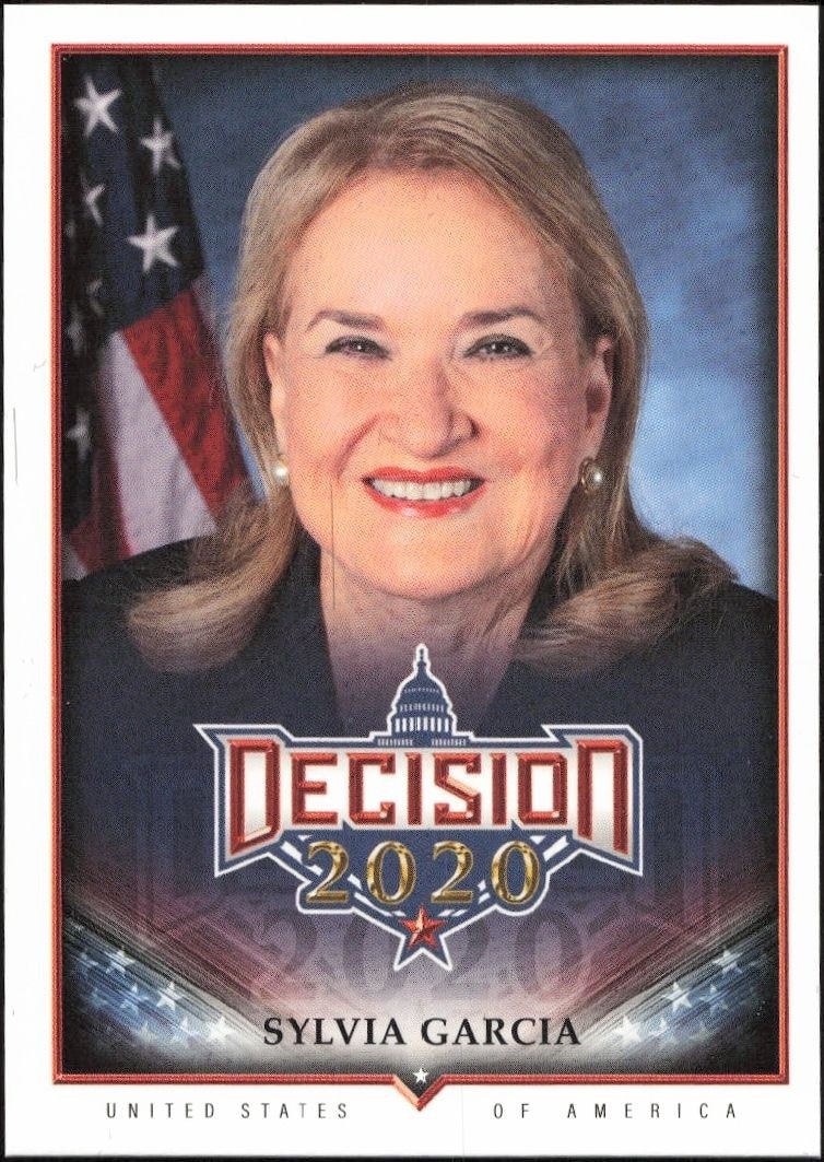2020 Leaf Decision Series 2 Sylvia Garcia #558 trading card