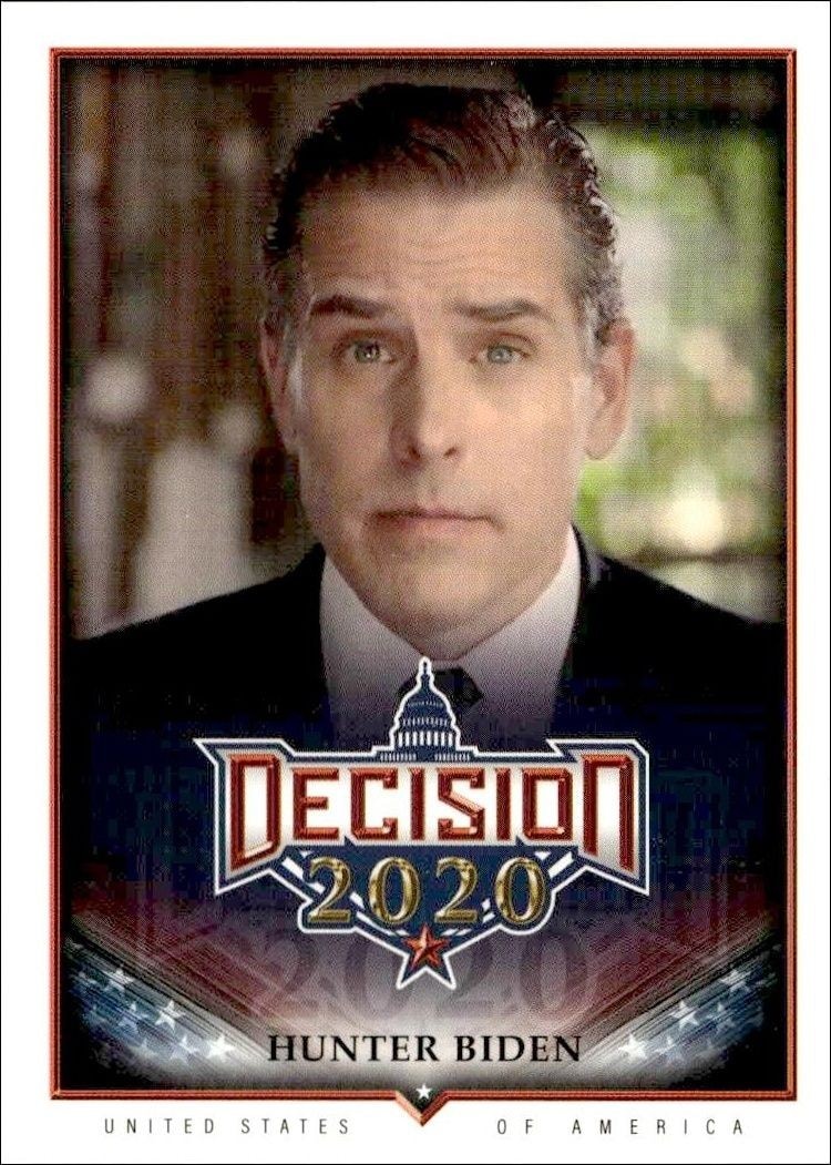 2020 Leaf Decision Series 2 Hunter Biden #546 trading card