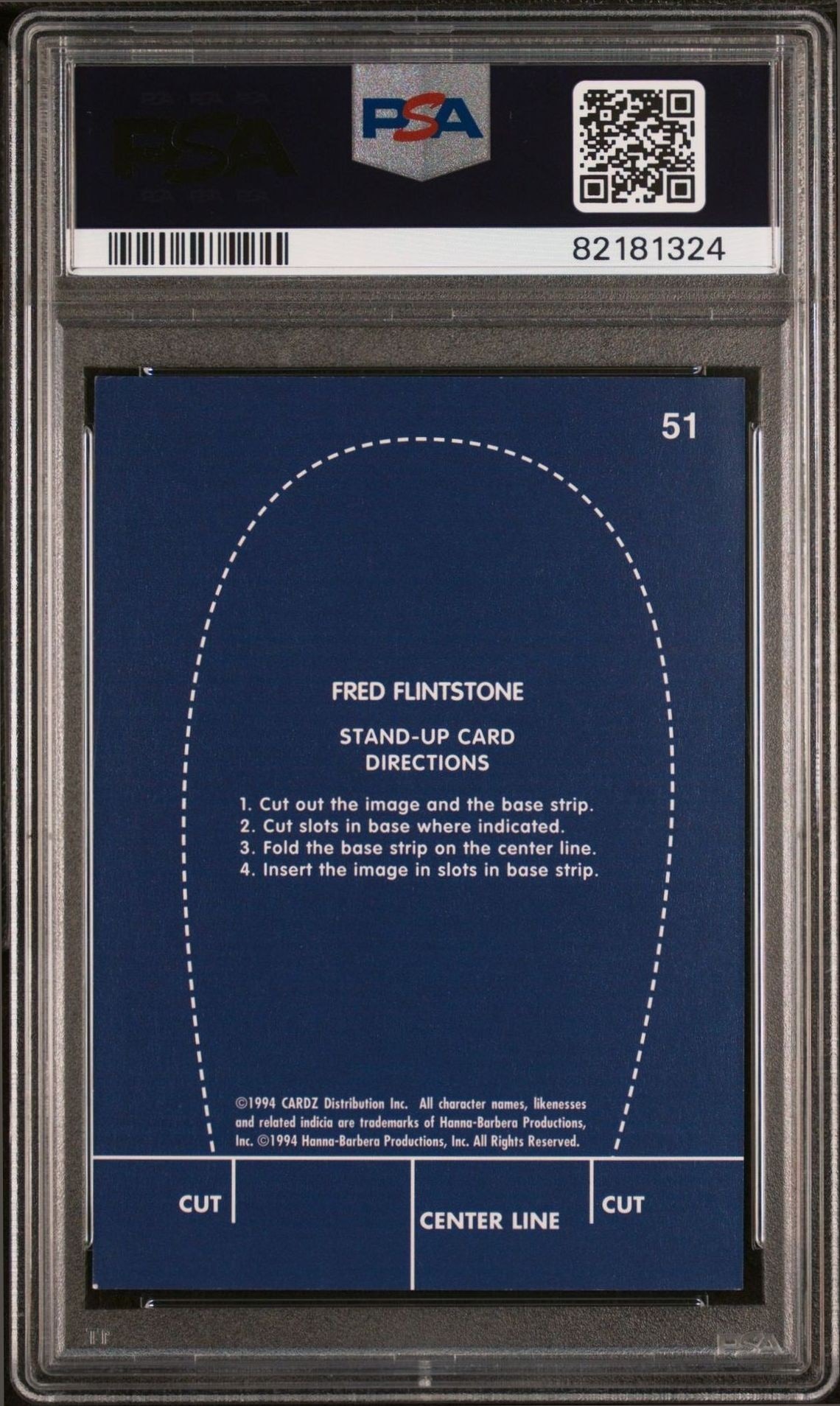 Fred Fliinstone - Back