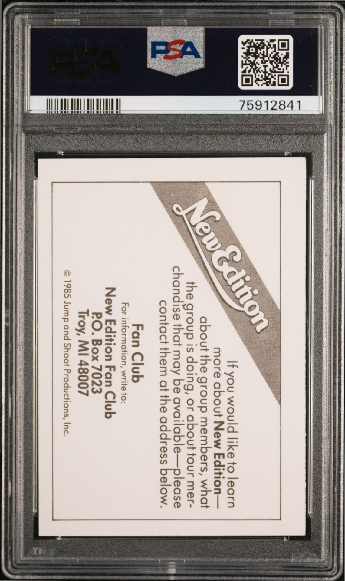 New Edition - Back