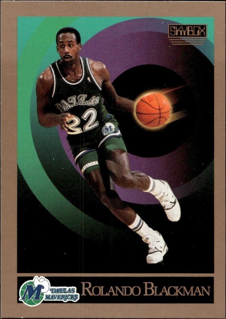 1990-91 Skybox Rolando Blackman #60 trading card