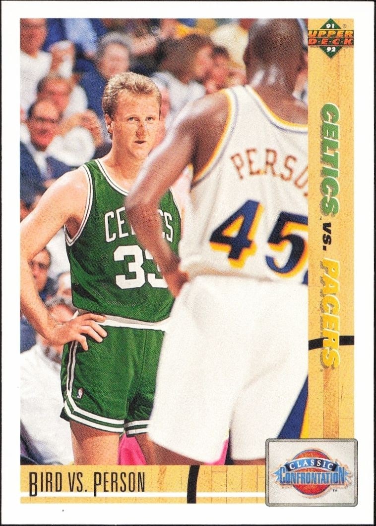 1991-92 Upper-Deck Larry Bird #30 trading card