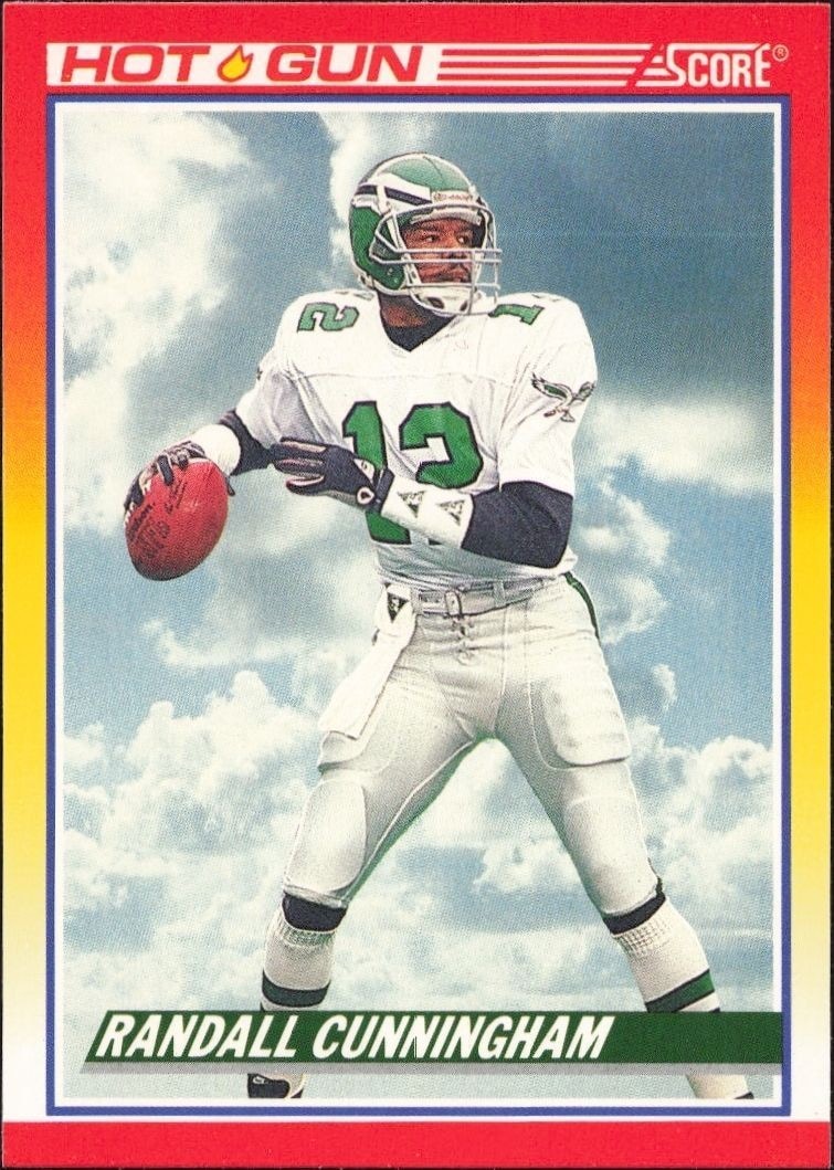 1990 Score Randall Cunningham #563 trading card