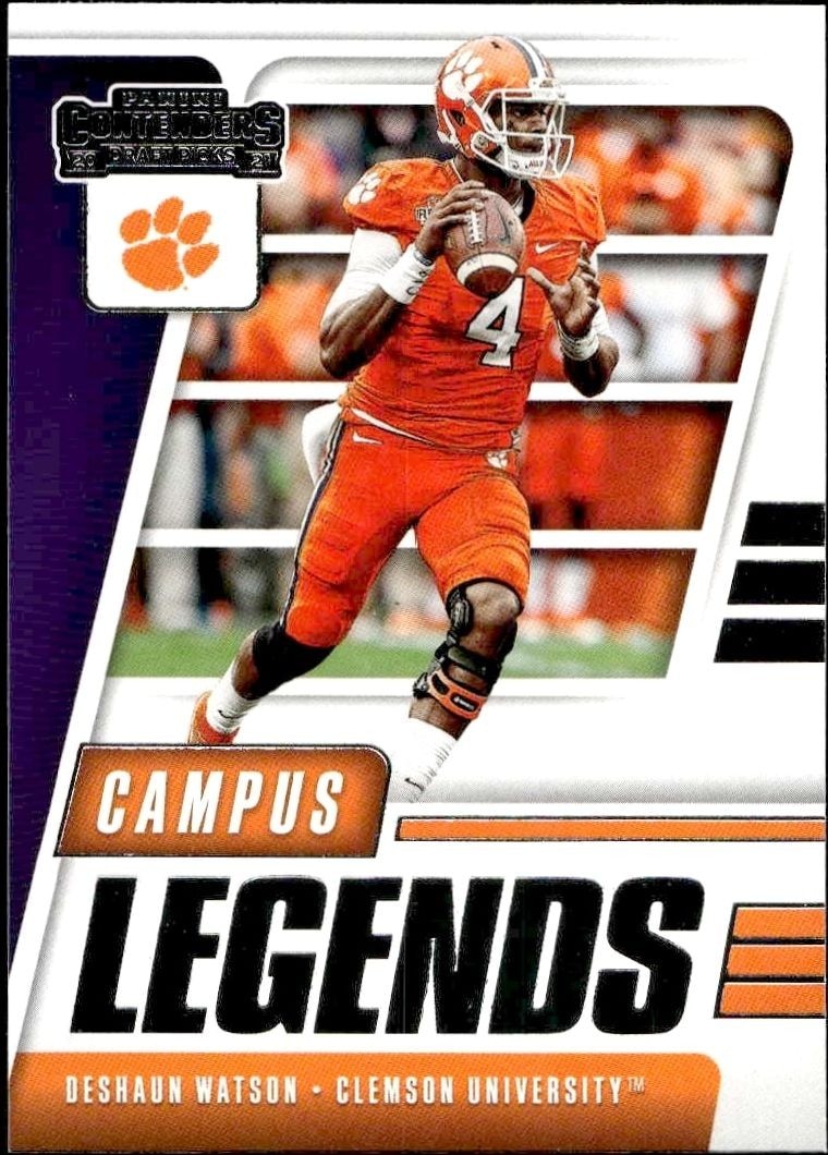 2021 Panini Contenders Draft Picks Deshaun Watson #1 trading card