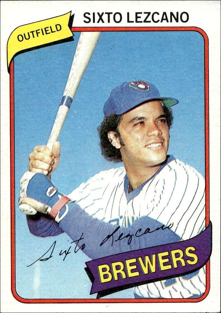 1980 Topps Sixto Lezcano #215 trading card