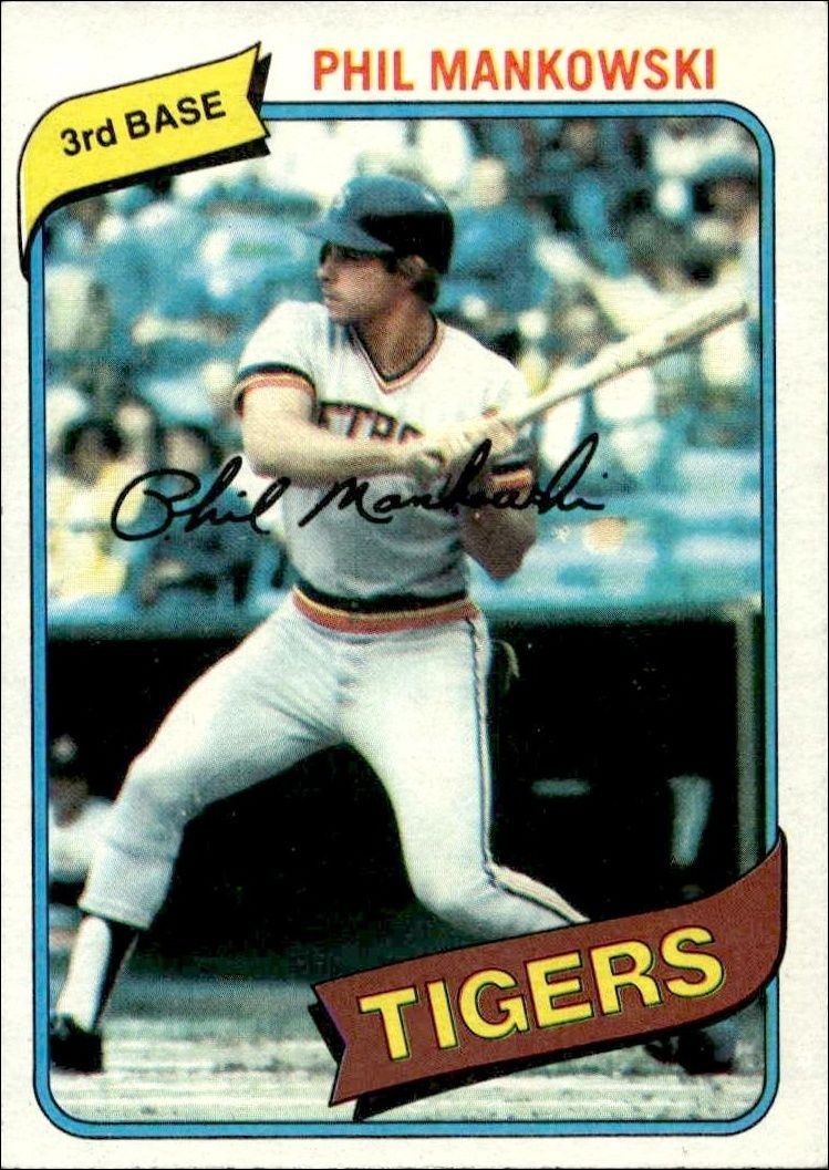 1980 Topps Phil Mankowski #216 trading card