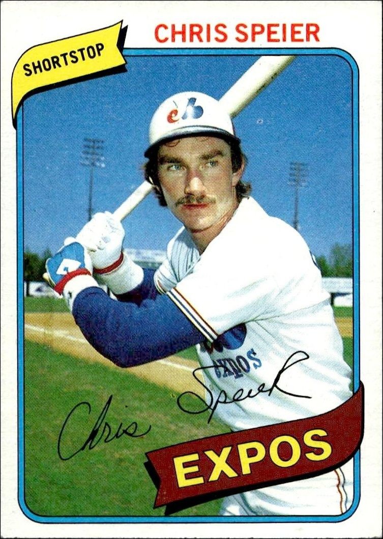 1980 Topps Chris Speier #319 trading card