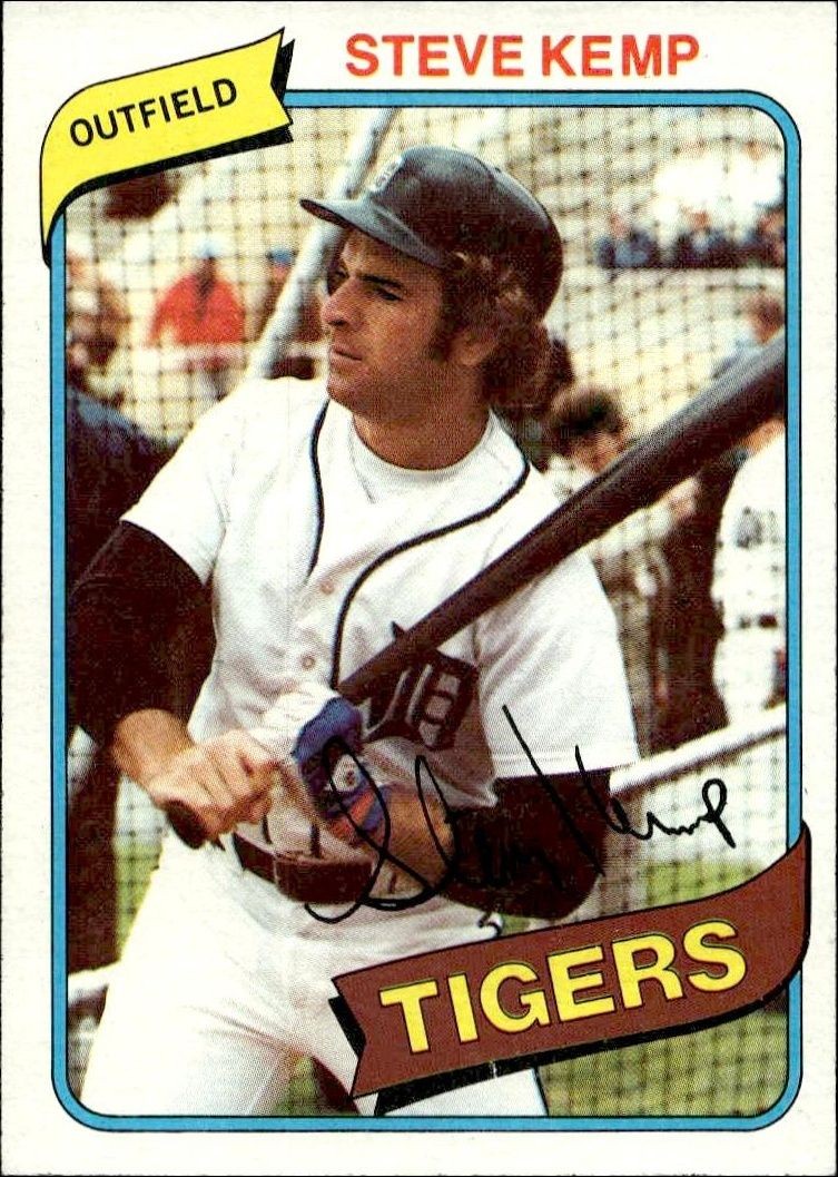 1980 Topps Steve Kemp #315 trading card