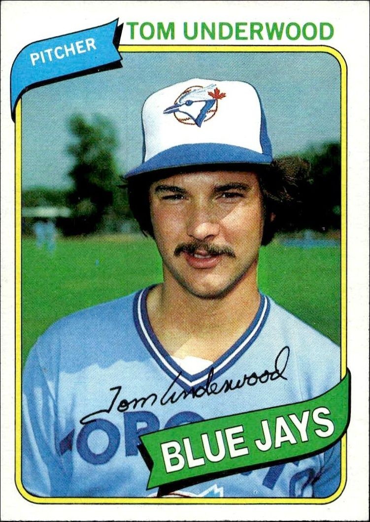 1980 Topps Tom Underwood #324 trading card