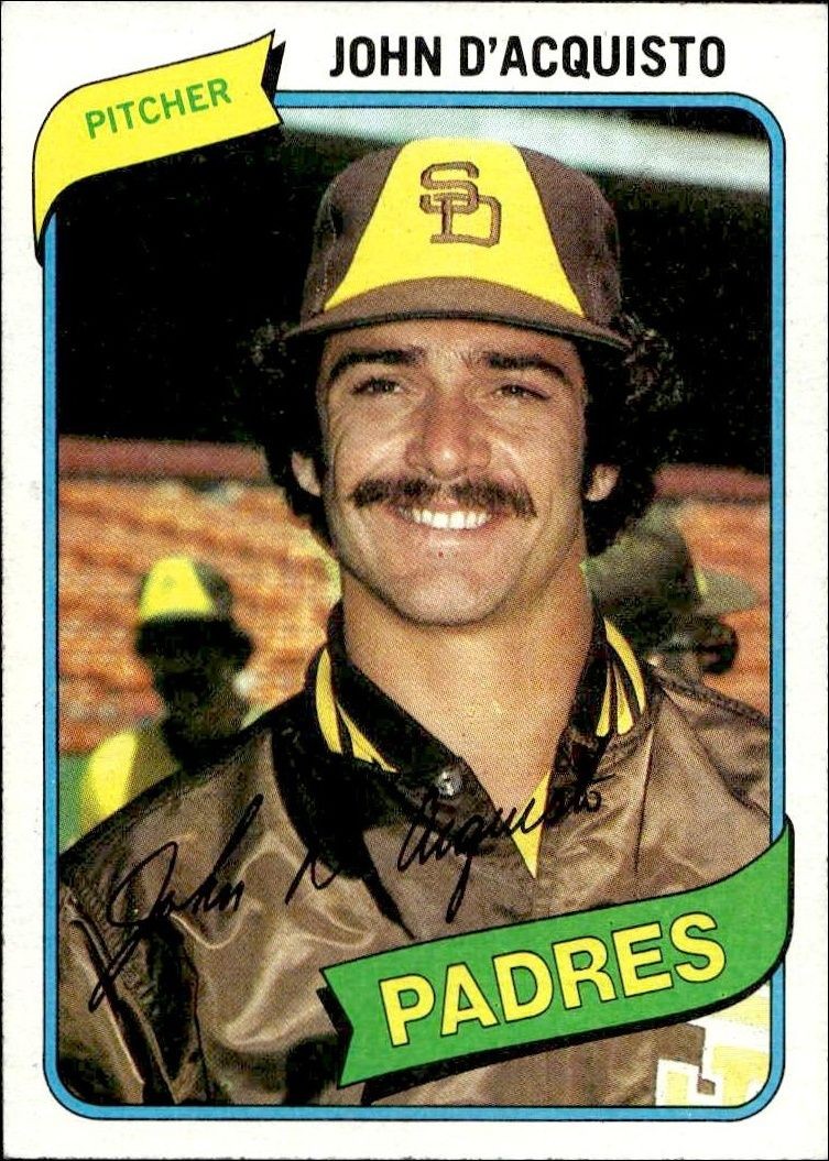 1980 Topps John D'Acquisto #339 trading card