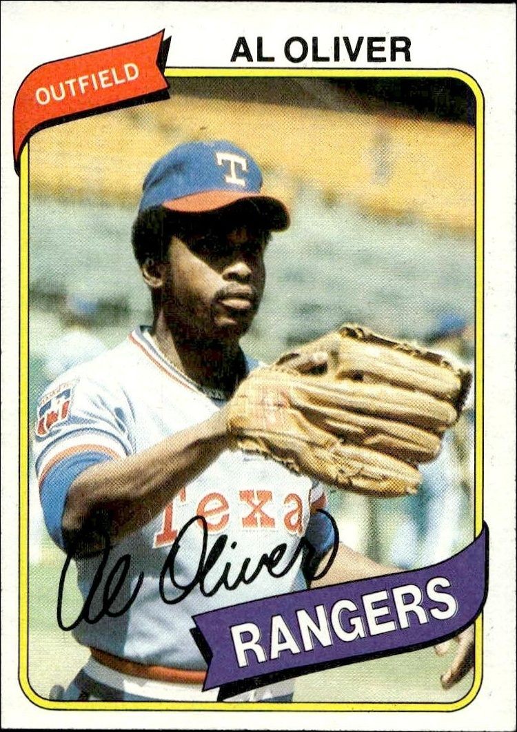 1980 Topps Al Oliver #260 trading card
