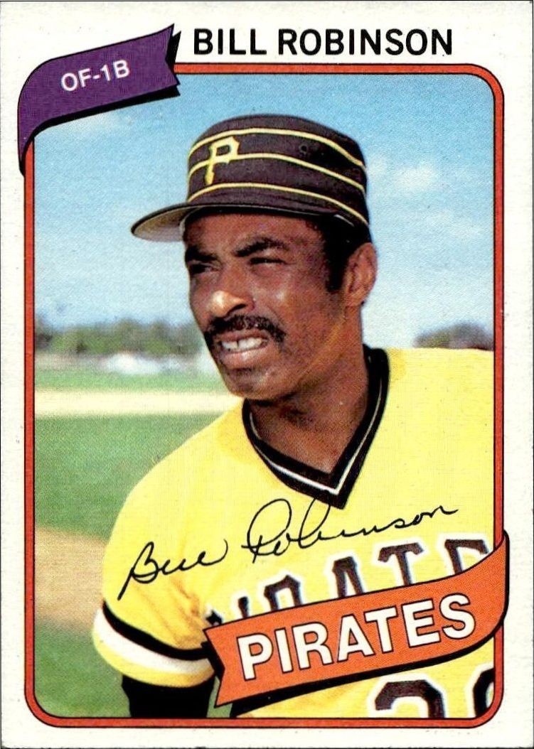 1980 Topps Bill Robinson #264 trading card