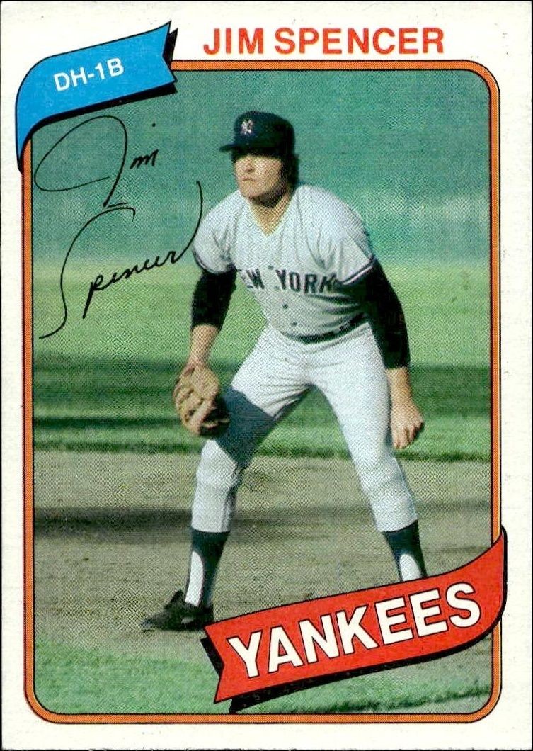 1980 Topps Jim Spencer #278 trading card