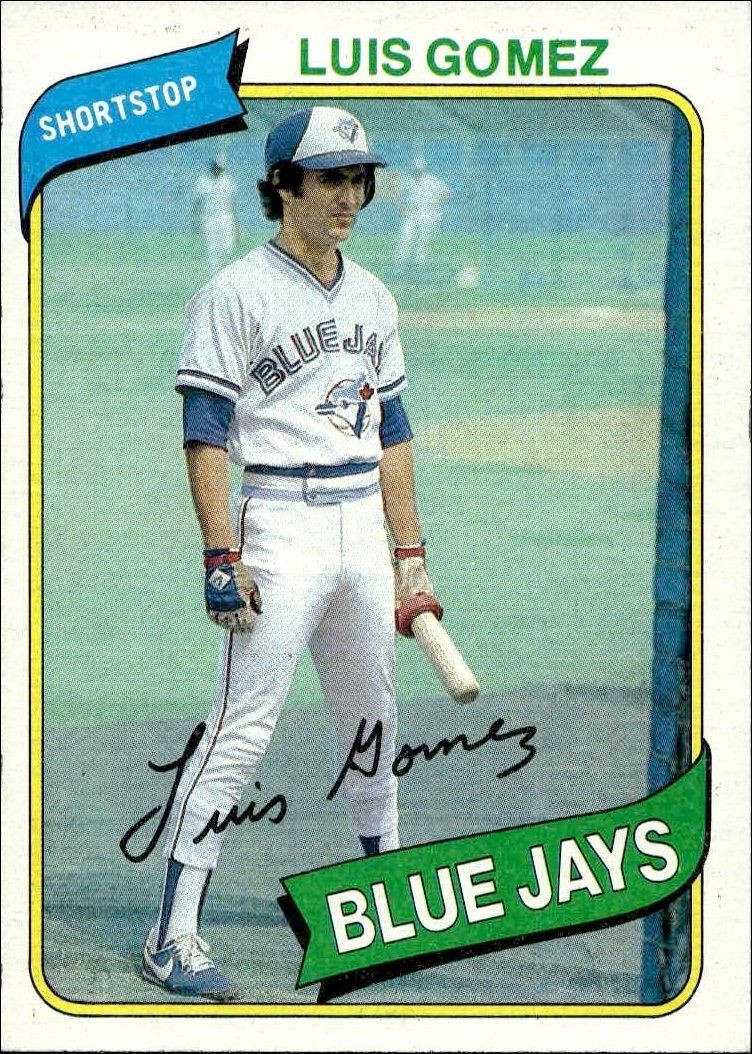 1980 Topps Luis Gomez #169 trading card