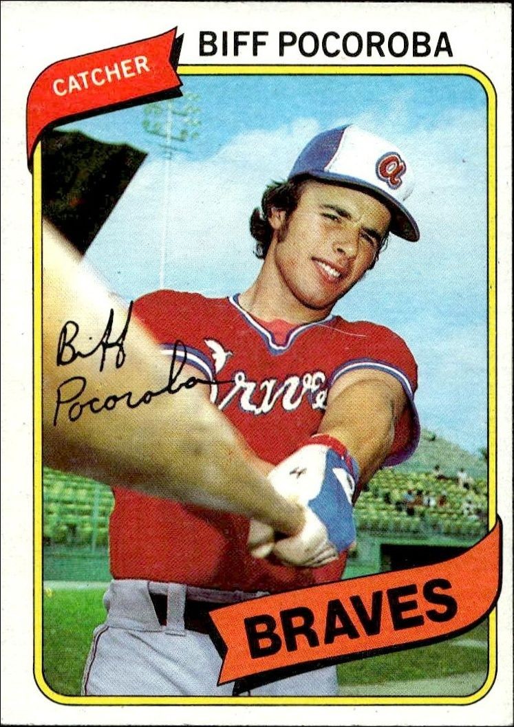 1980 Topps Biff Pocoroba #132 trading card
