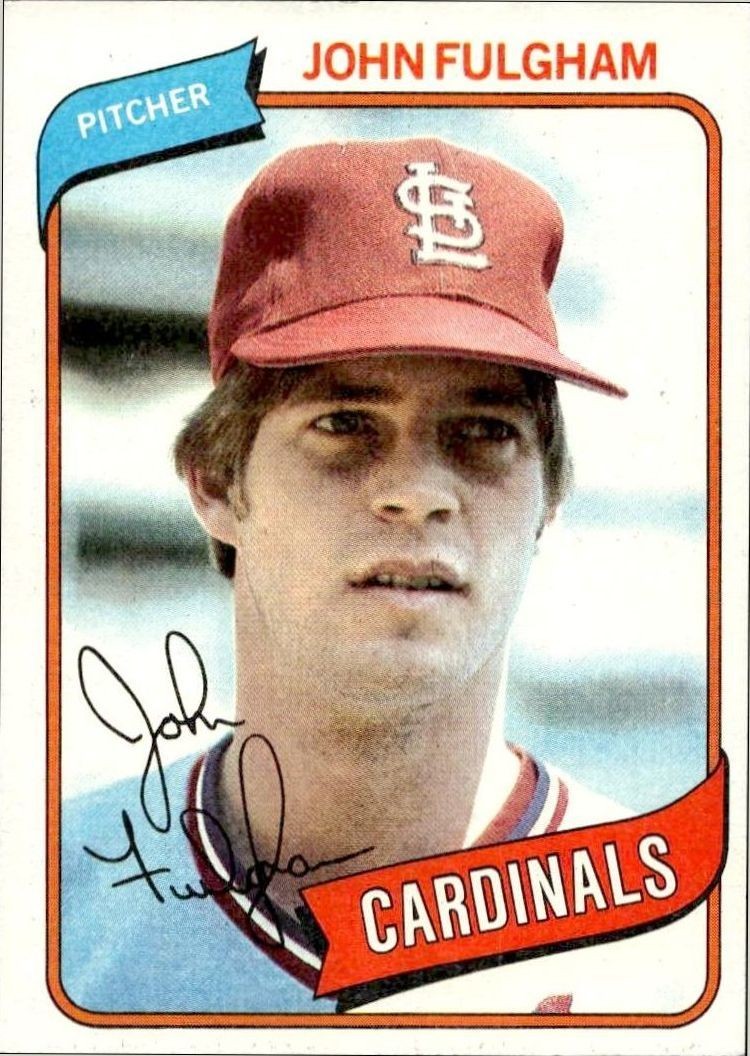 1980 Topps John Fulgham #152 trading card