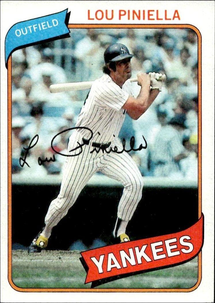 1980 Topps Lou Piniella #225 trading card