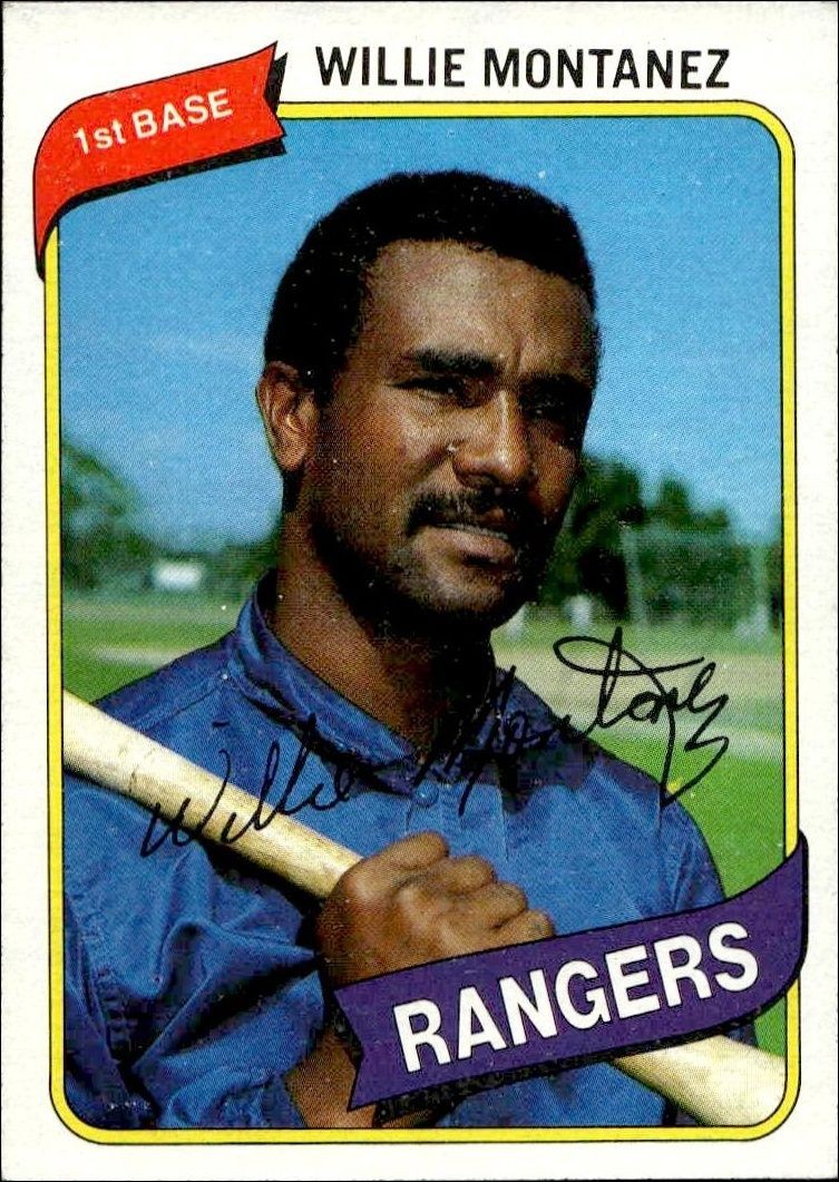 1980 Topps Willie Montanez #224 trading card
