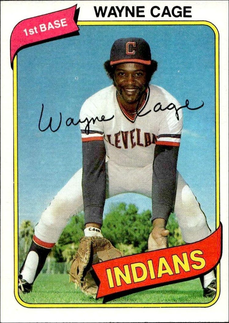 1980 Topps Wayne Cage #208 trading card