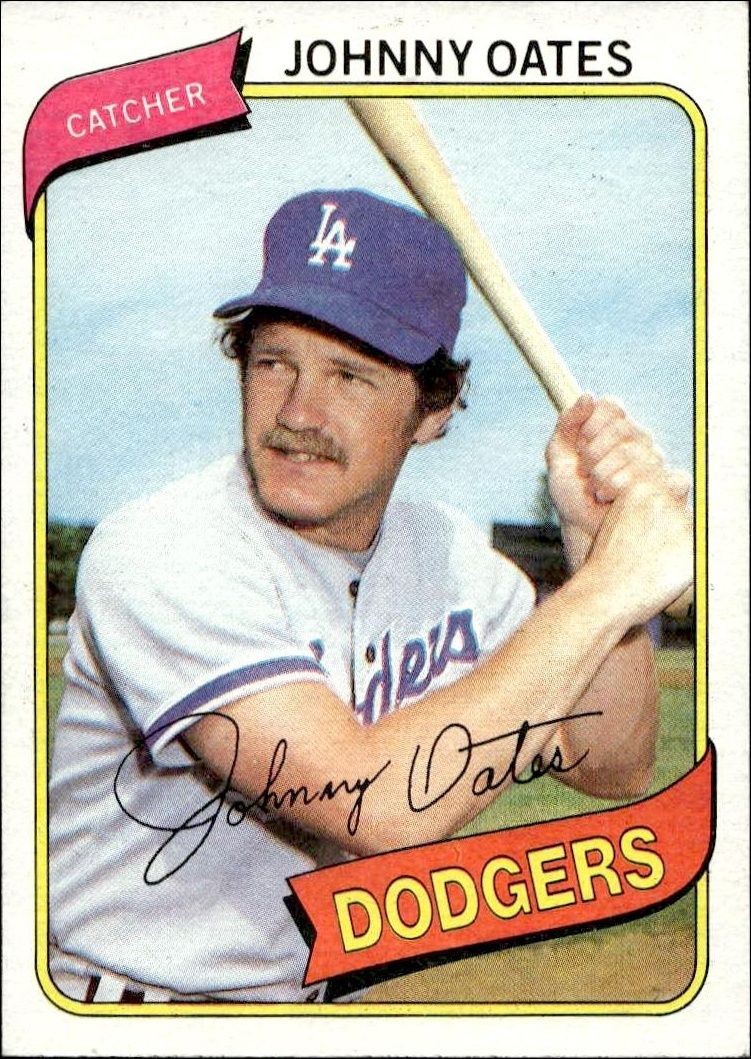 1980 Topps Johnny Oates #228 trading card