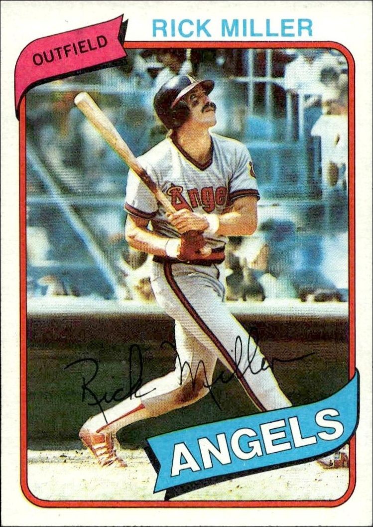 1980 Topps Rick Miller #48 trading card