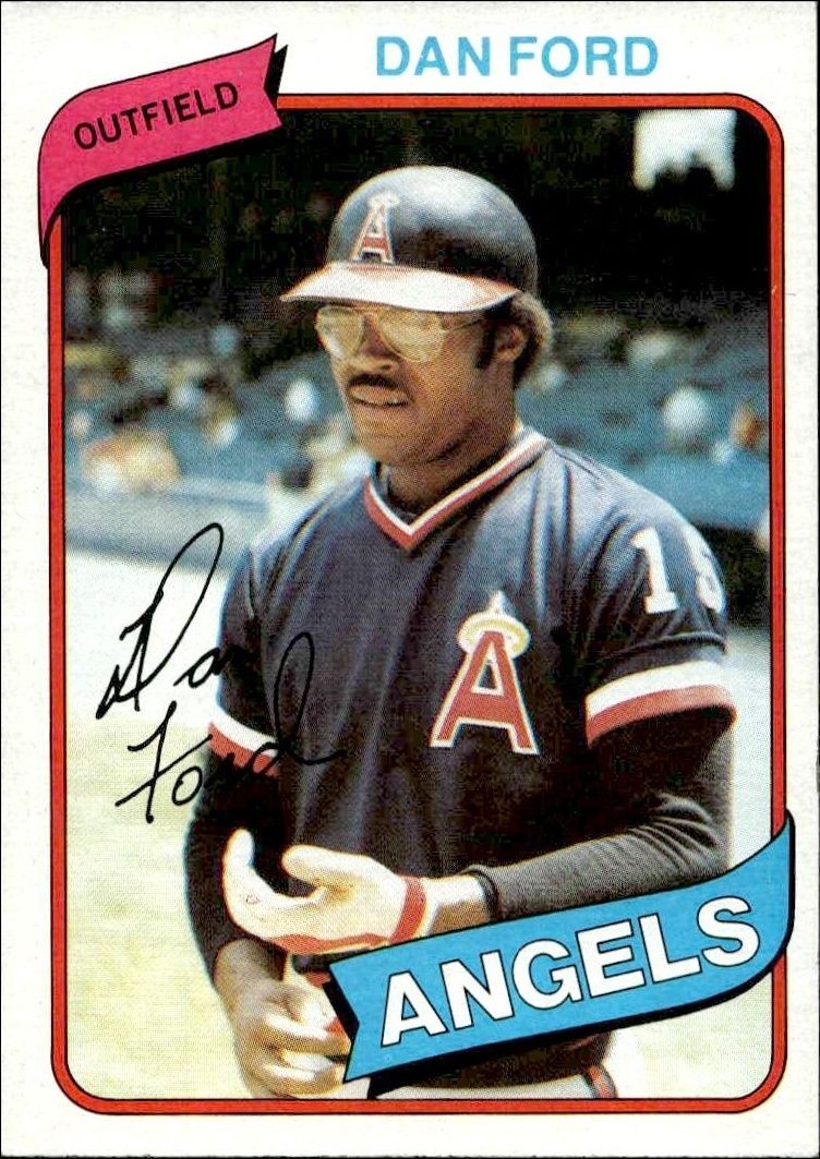 1980 Topps Dan Ford #20 trading card