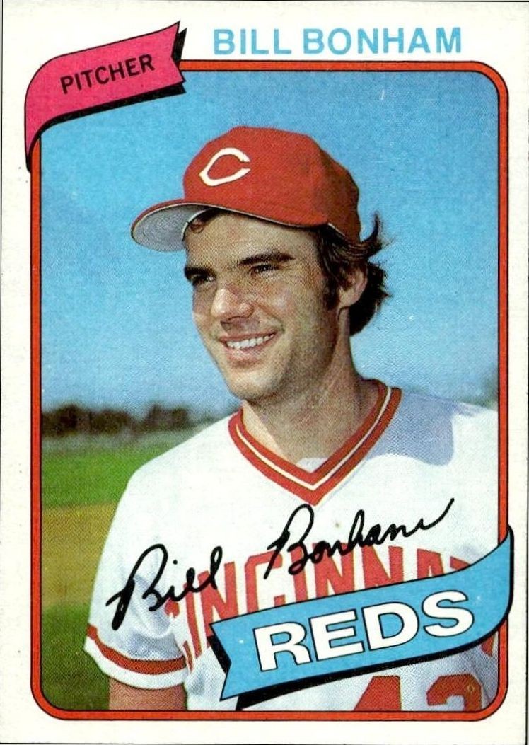 1980 Topps Bill Bonham #47 trading card