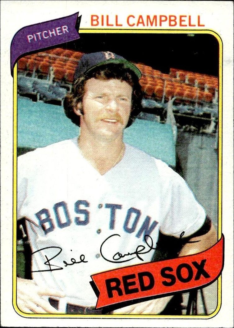 1980 Topps Bill Campbell #15 trading card