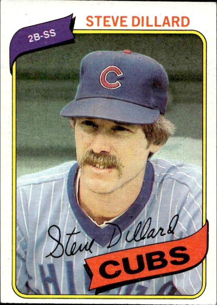 1980 Topps Steve Dillard #452 trading card