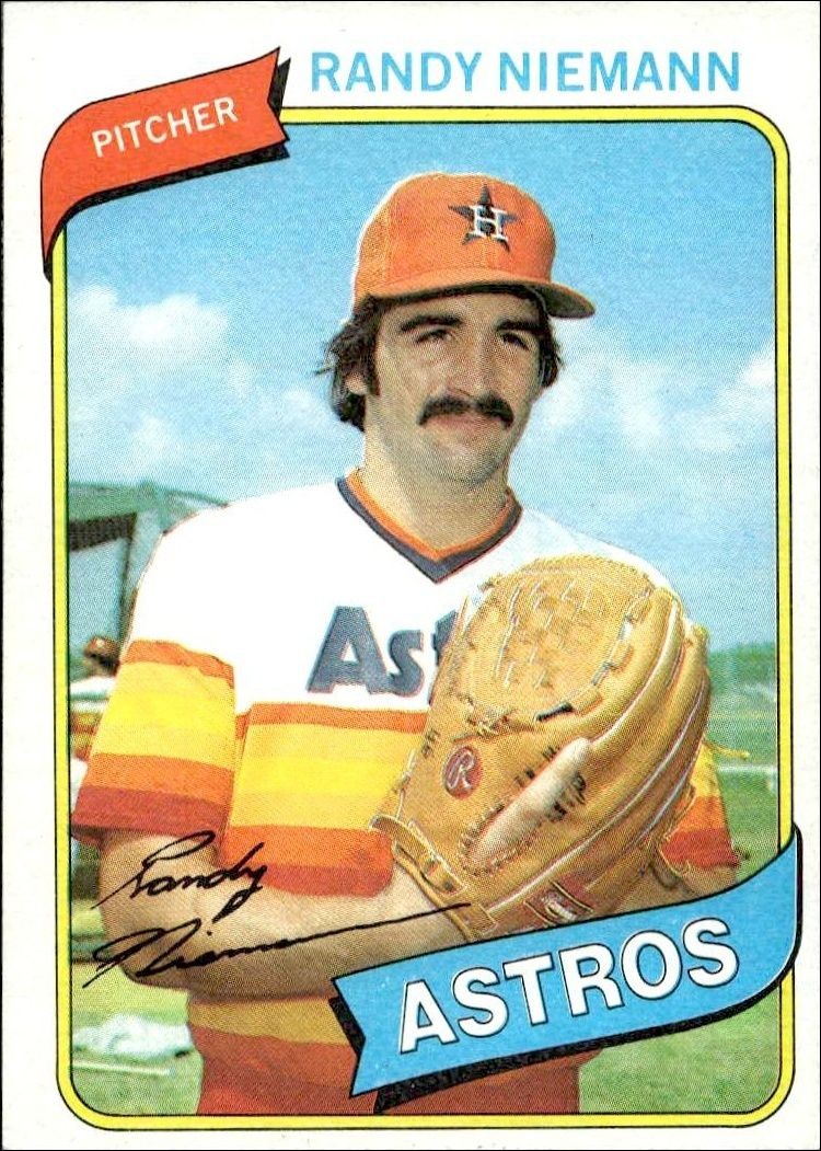 1980 Topps Randy Niemann #469 trading card