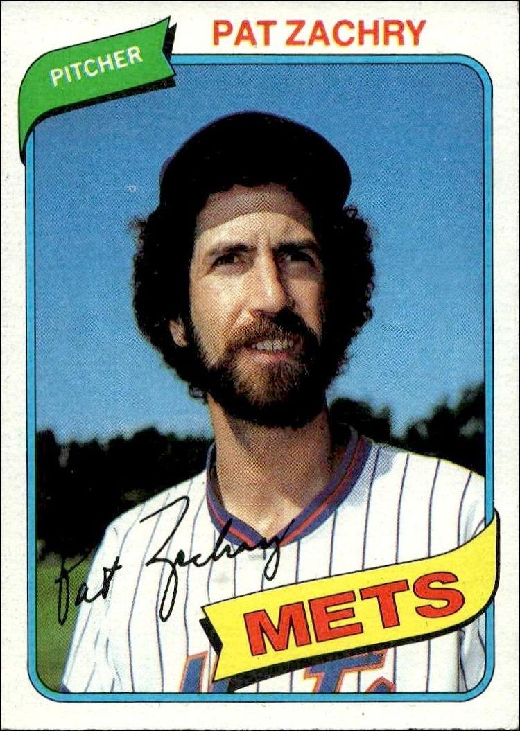 1980 Topps Pat Zachry #428 trading card