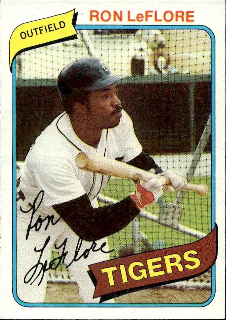1980 Topps Ron LeFlore #80 trading card