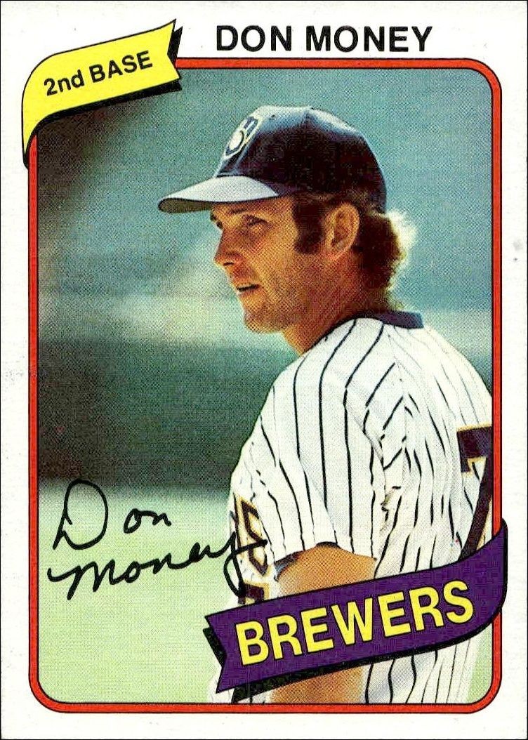 1980 Topps Don Money #595 trading card