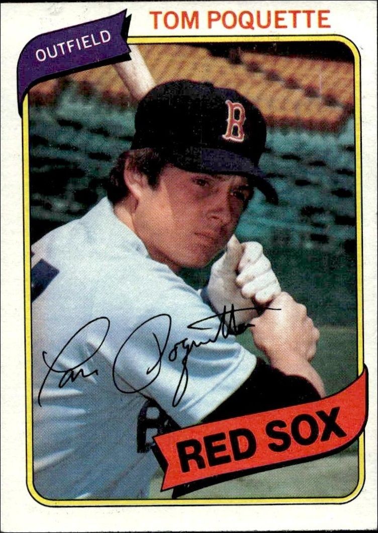 1980 Topps Tom Poquette #597 trading card