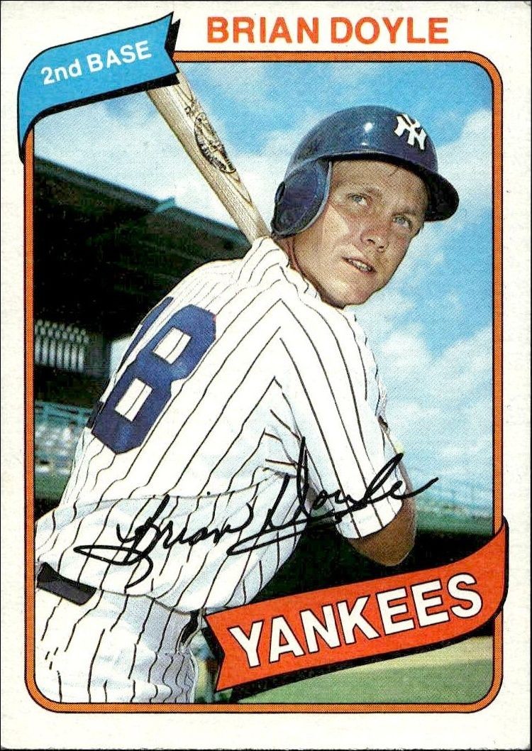 1980 Topps Brian Doyle #582 trading card