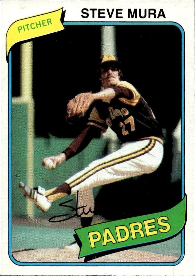 1980 Topps Steve Mura #491 trading card
