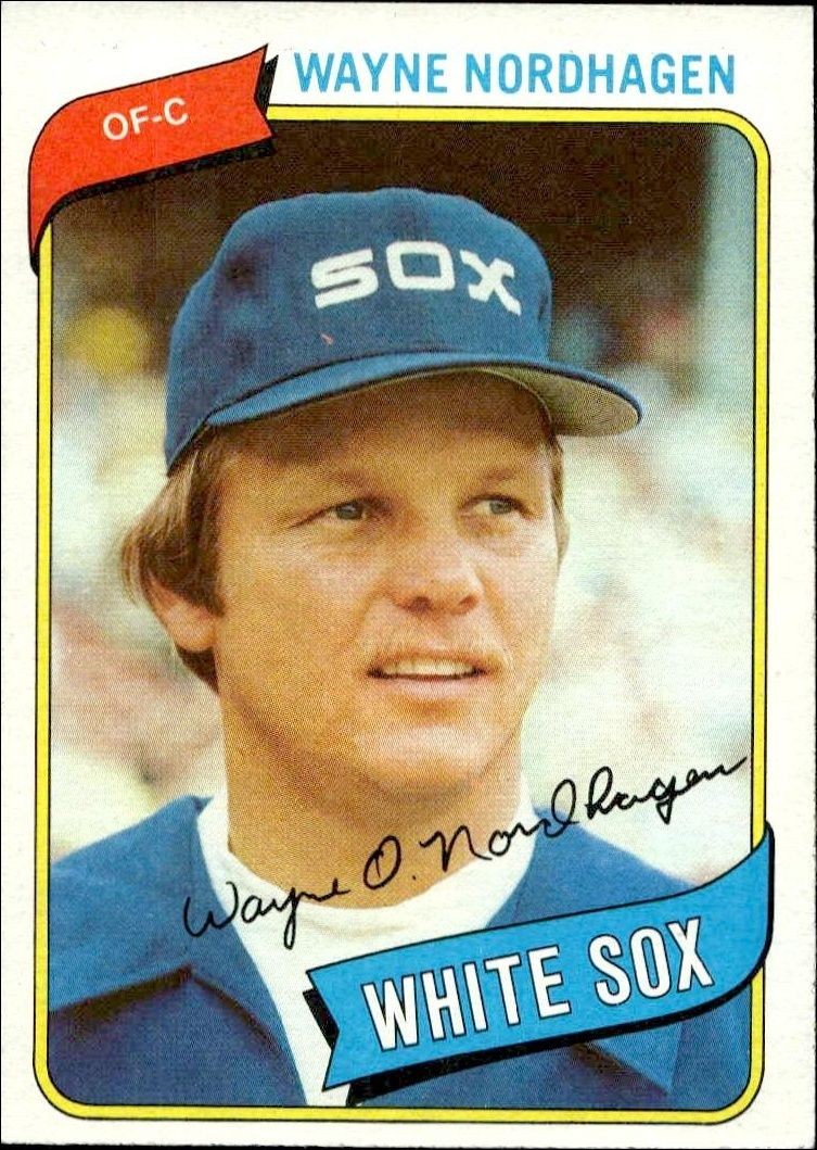 1980 Topps Wayne Nordhagen #487 trading card