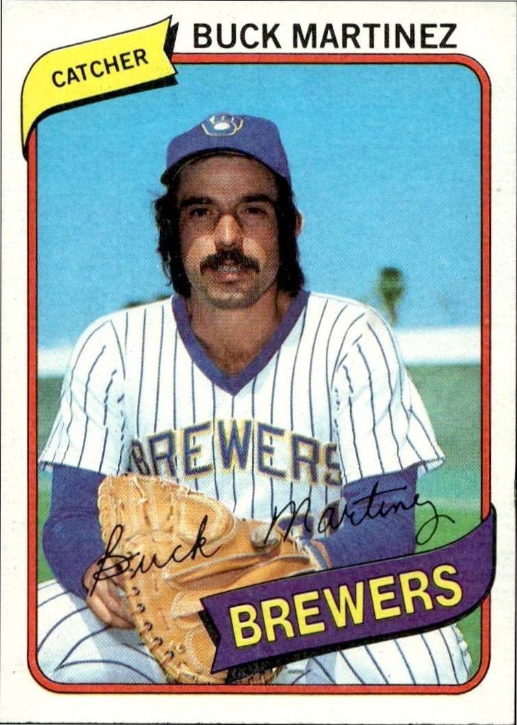 1980 Topps Buck Martinez #477 trading card