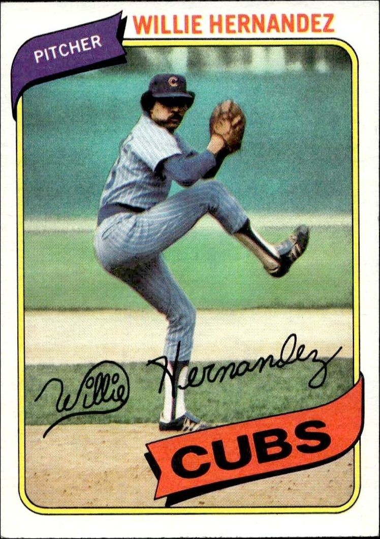 1980 Topps Willie Hernandez #472 trading card