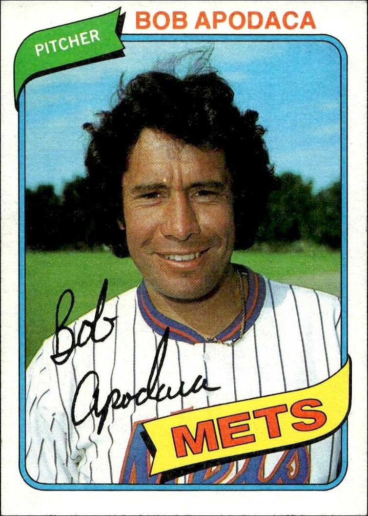1980 Topps Bob Apodaca #633 trading card