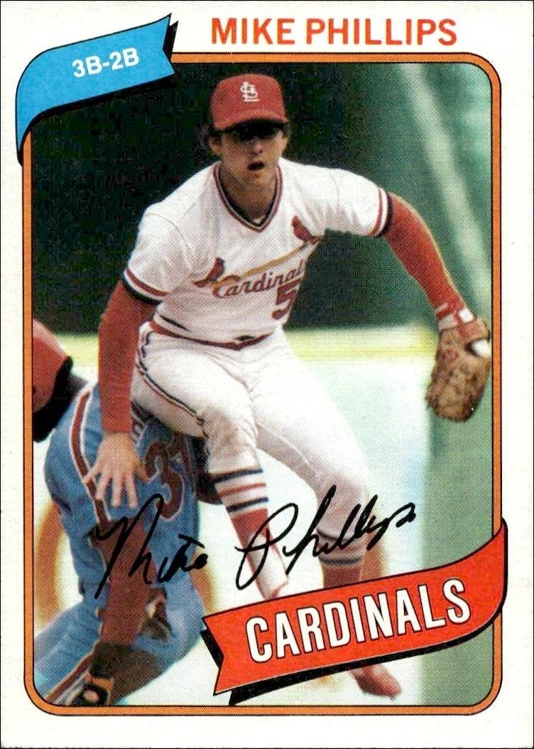 1980 Topps Mike Phillips #439 trading card